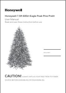 Handleiding Honeywell W14L0687 Kerstboom