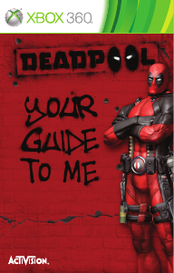 Manual Microsoft Xbox 360 Deadpool