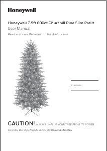 Manual Honeywell W14L0689 Christmas Tree