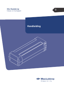 Handleiding Itho Daalderop CIC 1500W Close-in Compact Boiler