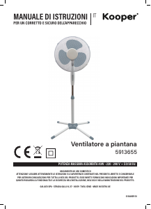 Manuale Kooper 5913655 Ventilatore