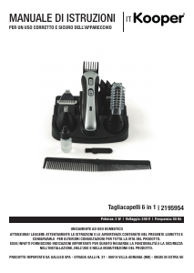 Manual Kooper 2195954 Hair Clipper