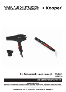 Manuale Kooper 2196338 Asciugacapelli