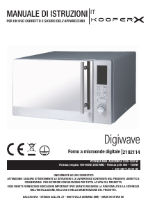 Manual Kooper 2192114 Microwave