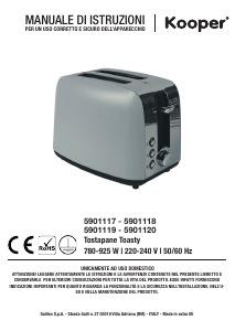 Manual Kooper 5901117 Toaster