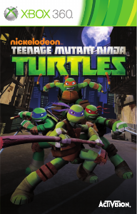 Manual Microsoft Xbox 360 Teenage Mutant Ninja Turtles