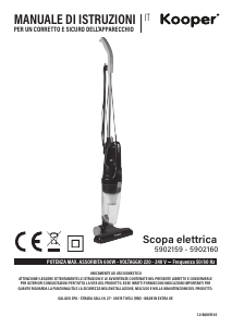 Manual Kooper 5902160 Vacuum Cleaner