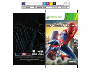 Manual Microsoft Xbox 360 The Amazing Spider-Man