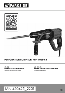 Bedienungsanleitung Parkside IAN 420425 Schlaghammer