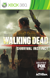 Manual Microsoft Xbox 360 The Walking Dead - Survival Instinct