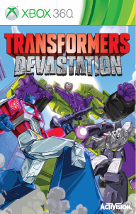 Handleiding Microsoft Xbox 360 Transformers - Devastation