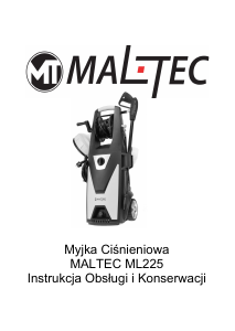 Instrukcja Maltec ML225 Myjka ciśnieniowa