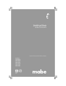 Manual de uso Mabe LMA12BXI Lavadora