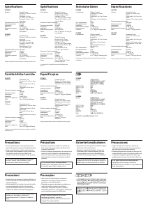 Manual Sony XS-8694 Coluna auto