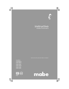 Manual de uso Mabe LMA85BXI Lavadora