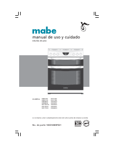 Manual de uso Mabe EM807CBI Cocina