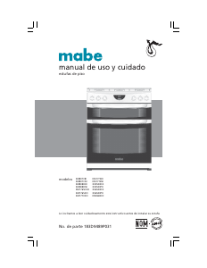 Manual de uso Mabe EM1765CXO Cocina