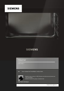 Manual Siemens CD714GXB1 Oven