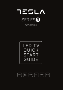 Instrukcja Tesla 50Q310BU Telewizor LED