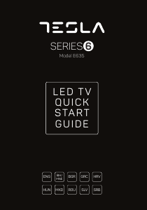 Handleiding Tesla 65E635SUS LED televisie