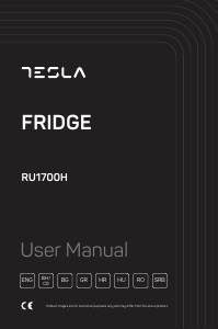 Наръчник Tesla RU1700H Хладилник