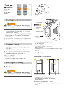 Bruksanvisning Theben TR 611 top2 Kopplingsur