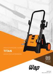 Manual WAP Titan Máquina de limpeza a alta pressão