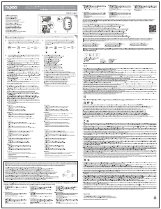 Mode d’emploi Rapoo M660 Silent Souris