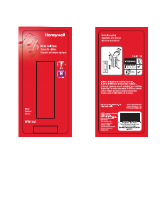 Manual de uso Honeywell RPW110A1004/A Timbre
