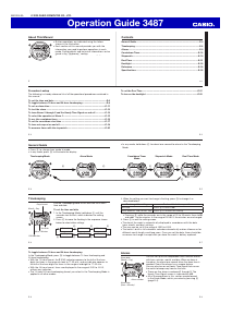 Handleiding Casio Collection MWD-100HB-1BVEF Horloge