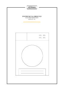 Manuál Kernau KFD 812.1 W Sušák