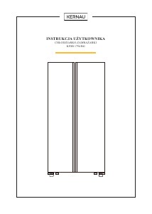 Посібник Kernau KFSB 1794 BG Холодильник із морозильною камерою