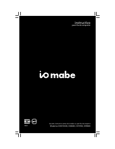 Manual de uso Mabe IO604I0 Placa