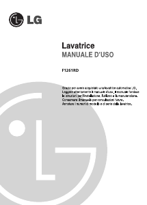 Manuale LG F1261RD Lavatrice