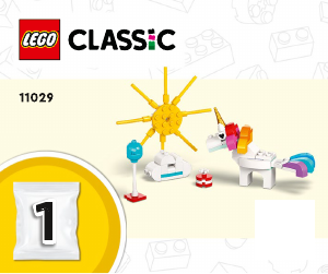 Manuale Lego set 11029 Classic Party box creativa