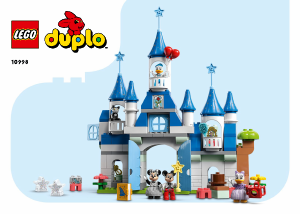 Manual Lego set 10998 Duplo 3in1 magical castle