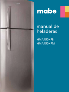 Manual de uso Mabe HMA450NFB Frigorífico combinado