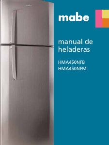 Manual de uso Mabe HMA450NFM Frigorífico combinado