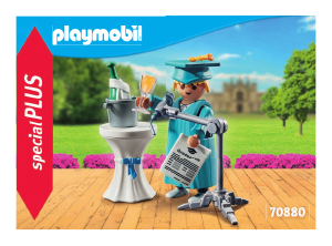 Manual Playmobil set 70880 Special Graduation party