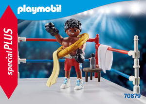 Manual de uso Playmobil set 70879 Special Campeón de Boxeo