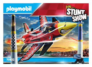 Handleiding Playmobil set 70832 Stunt Show Jet 