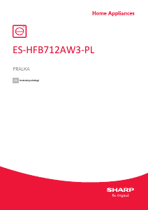 Instrukcja Sharp ES-HFB712AW3-PL Pralka