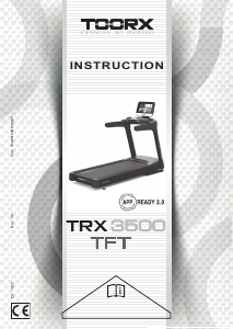 Manual Toorx TRX-3500 TFT Treadmill