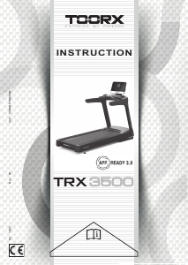Manual Toorx TRX-3500 Treadmill