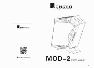 Bedienungsanleitung Jonsbo MOD2 PC-Gehäuse