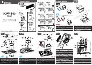 Manual Jonsbo HXW-360 ARGB CPU Cooler