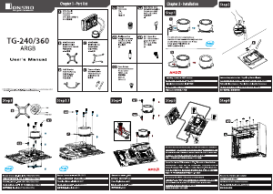 Mode d’emploi Jonsbo TG-240 Refroidisseur de CPU