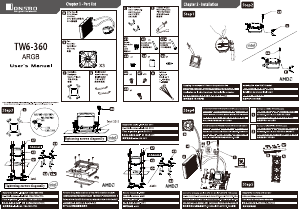 说明书 乔思伯 TW6 360 ARGB White CPU散热器