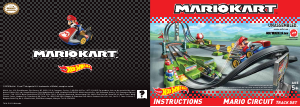 Käyttöohje Hot Wheels GCP27 Mario circuit Kilparata