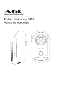 Manual AGL S100 Sistema de interfone